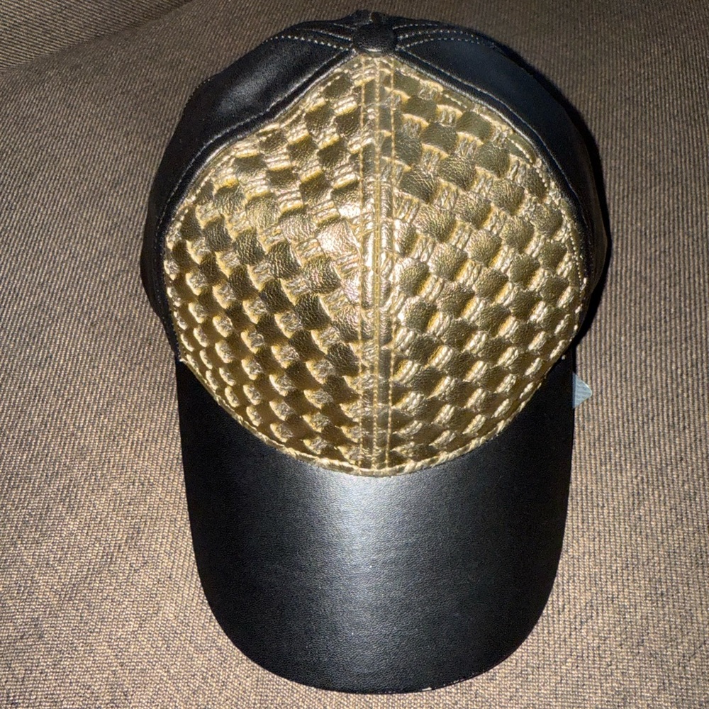 ADORA Gold and Black Women's Hat